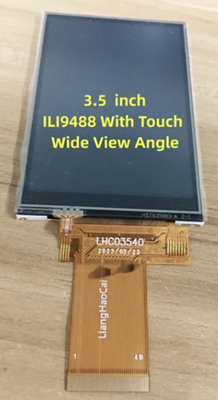 3.5'' 320*480 RGB TFT IPS لمسة LCD وحدة عرض صناعي درجة حرارة واسعة