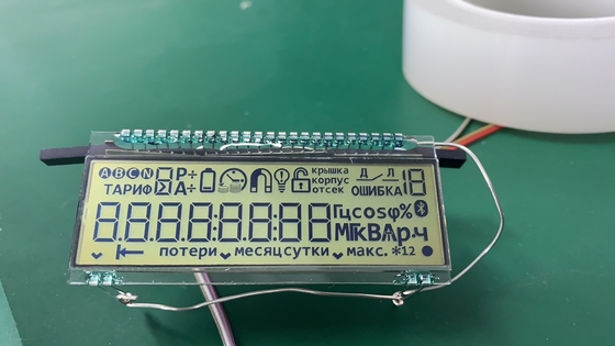 تخصيص TN أحادي اللون 6H عاكسة إيجابية شاشة صناعية LCD منخفضة التكلفة