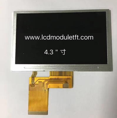 4.3'' 480*272 RGB TFT درجة حرارة واسعة ST282T2 وحدات LCD عالية التباين