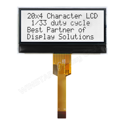 20 * 4 FSTN وحدات LCD أحادية اللون I2C ذات درجة حرارة واسعة استبدال Winstar