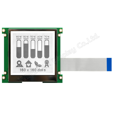 160*160 الرسومات FSTN UC1698u الحرارة العريضة Cog وحدات LCD مخصصة