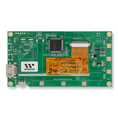 3.9' 480*RGB*128 HDMI درجة حرارة واسعة TFT Winstar استبدال تخصيص وحدة LCD