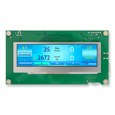 3.9' 480*RGB*128 HDMI درجة حرارة واسعة TFT Winstar استبدال تخصيص وحدة LCD