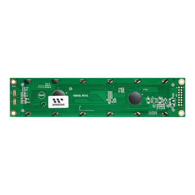 20*2 FSTN STN الحرف أحادي اللون ST7066U الحرارة العريضة وحدات LCD