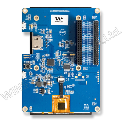 5'IPS 720*RGB*1280 HDMI TFT LCD Module مع لوحة تحويل للوصول الآمن