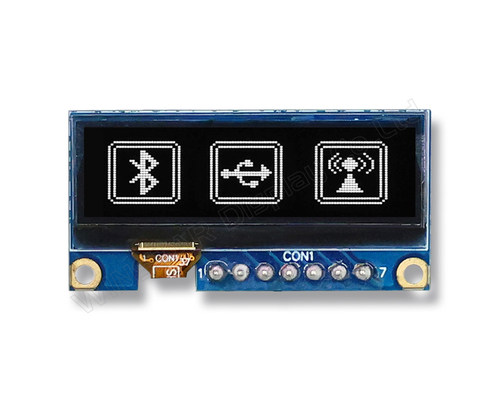 1.3' 128*40 الرسومات الموحدة Sh1106 SPI I2c OLED درجة حرارة واسعة