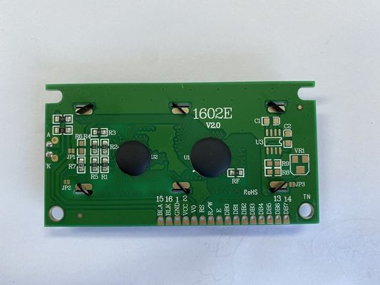 Cog FPC Character LCD Display St7066 LED الخلفية مع موصل FFC