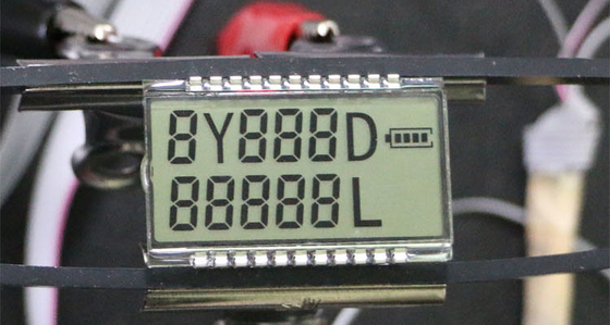 شاشة عرض LCD أحادية اللون 7 أجزاء TN HTN STN FSTN لمقياس المياه