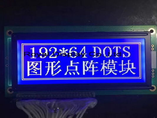 مخصص أحادي FSTN إيجابي 192X64 شاشة LCD رسومية للوحدة النمطية